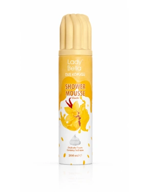 Lady Bella Shower Mousse Vanilla | Vaníliás tusfürdő 200 ml