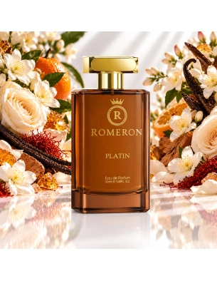 ROMERON PLATIN 673 | Borostyán-virágos unisex illat